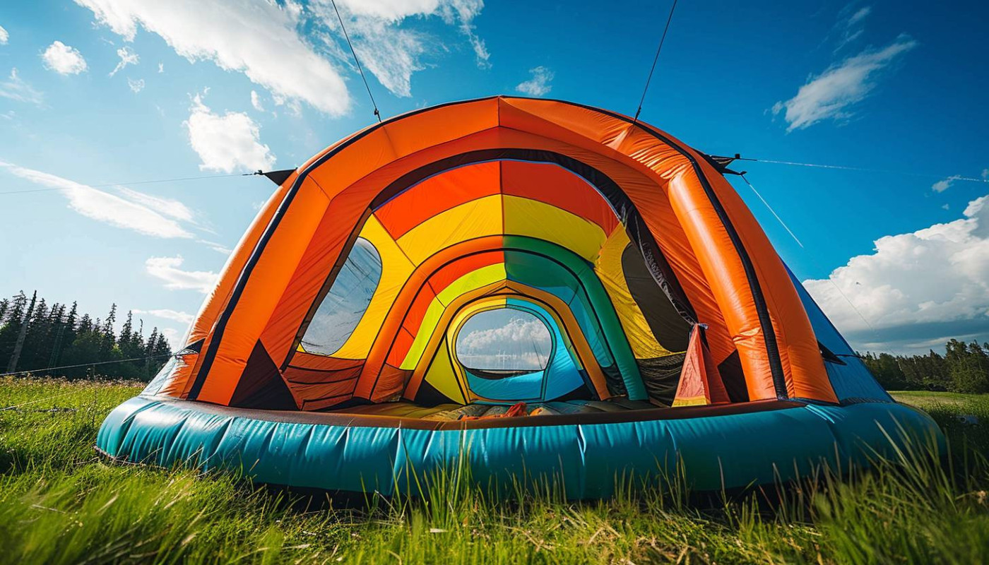 Economie - Guide d'installation rapide pour une tente publicitaire gonflable