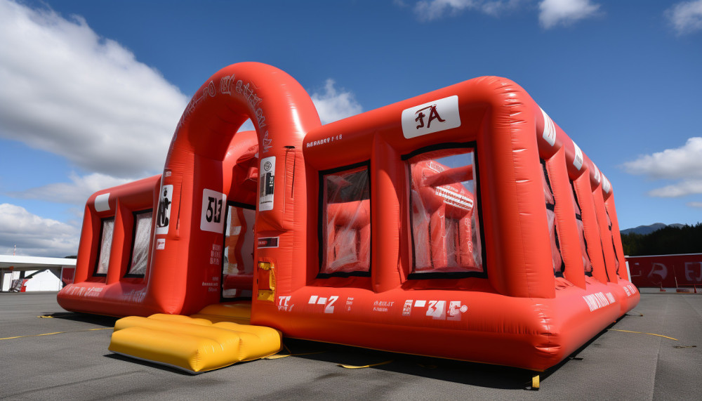 La sécurité des structures gonflables publicitaires en cas de vents forts